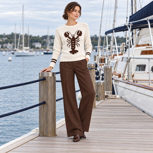 The Harbor Lobster Sweater